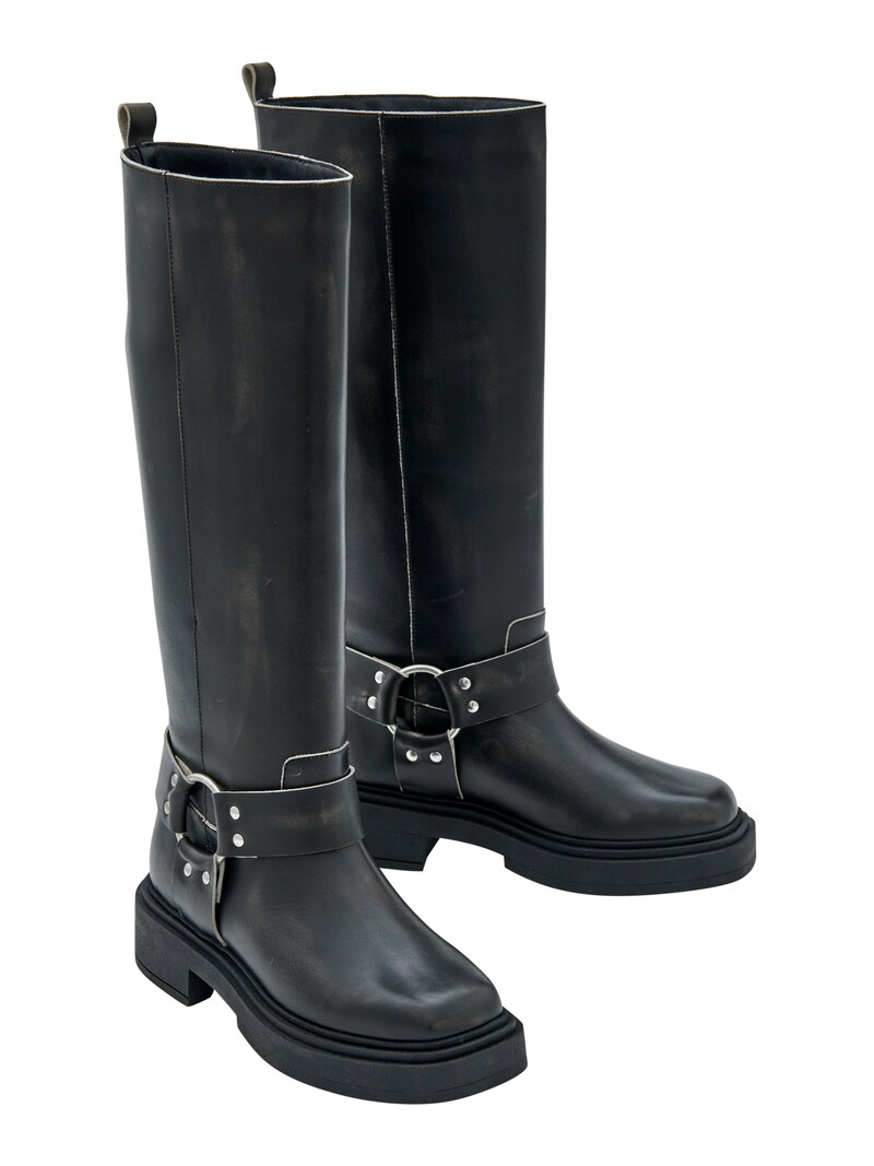 Sinned X About You Botas 'Clara' EDITED En Negro