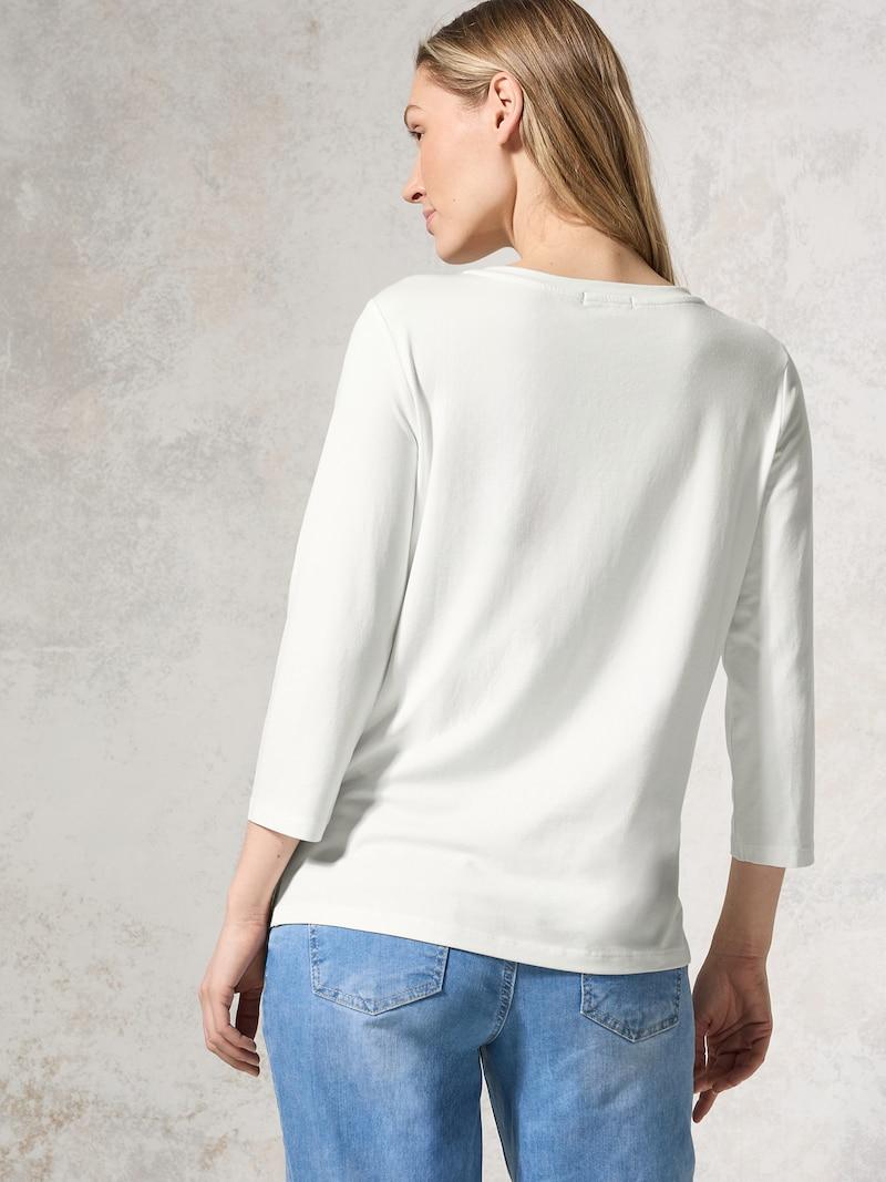 Sinned X About You Camiseta CECIL En Blanco