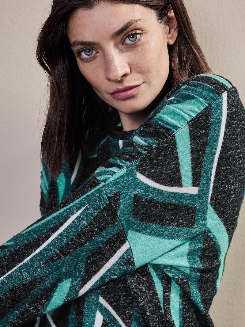 Sinned X About You Camiseta CECIL En Negro Moteado