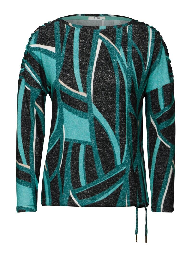 sinned x about you Camiseta CECIL en Negro Moteado