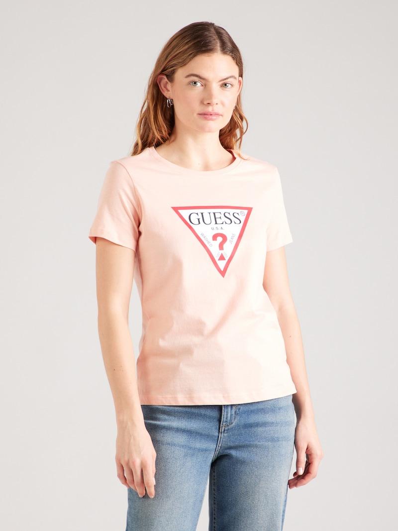 Sinned X About You Camiseta GUESS En Melocotón