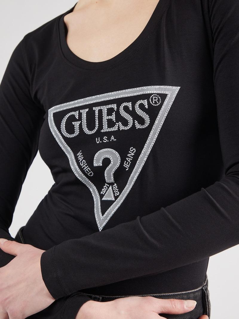Sinned X About You Camiseta GUESS En Negro