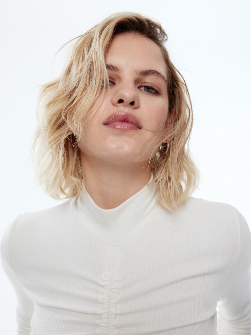 Sinned X About You Camiseta 'Meena' EDITED En Beige