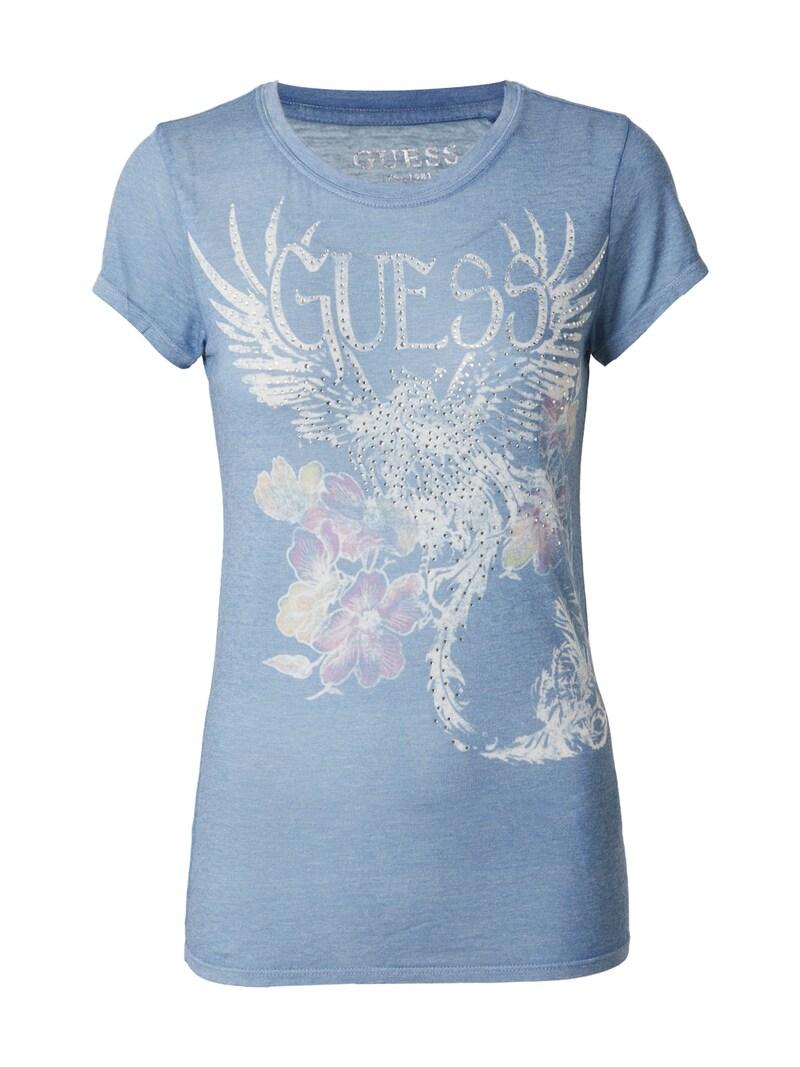 sinned x about you Camiseta 'PHOENIX' GUESS en Azul