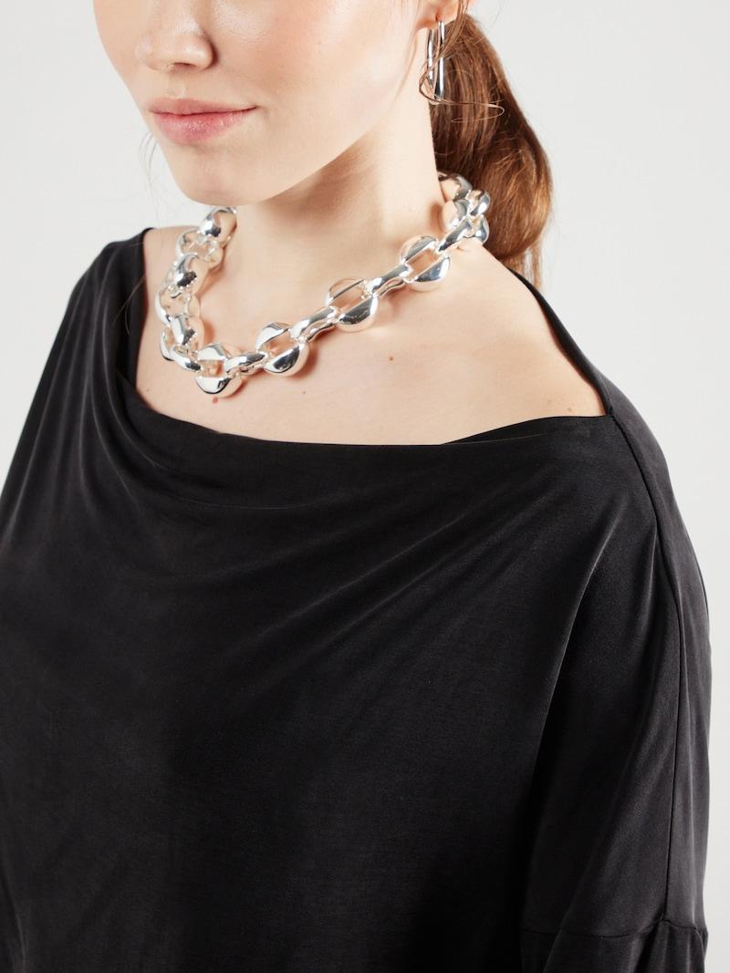 Sinned X About You Camiseta 'SOMY' DRYKORN En Negro