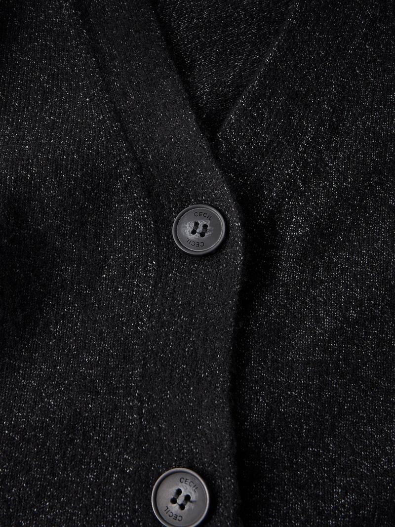 Sinned X About You Cárdigan CECIL En Negro Moteado