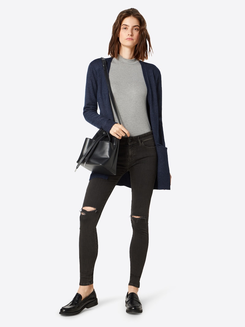 Sinned X About You Cárdigan 'Ril' VILA En Azul Noche