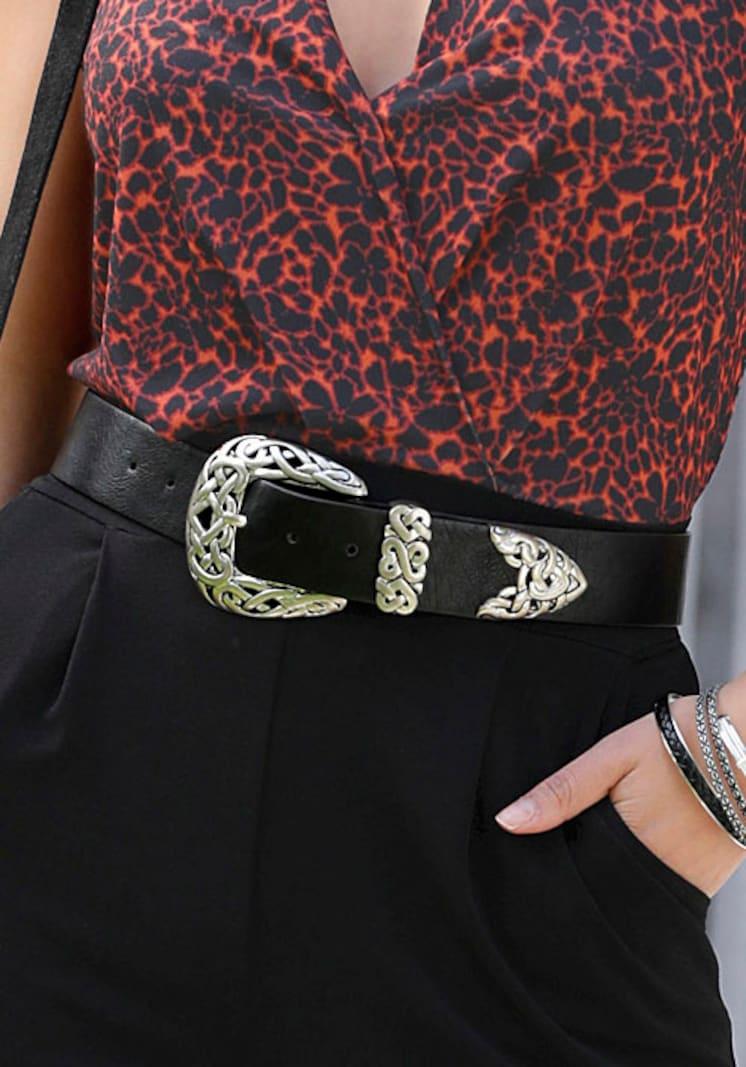 Sinned X About You Cinturón LASCANA En Negro