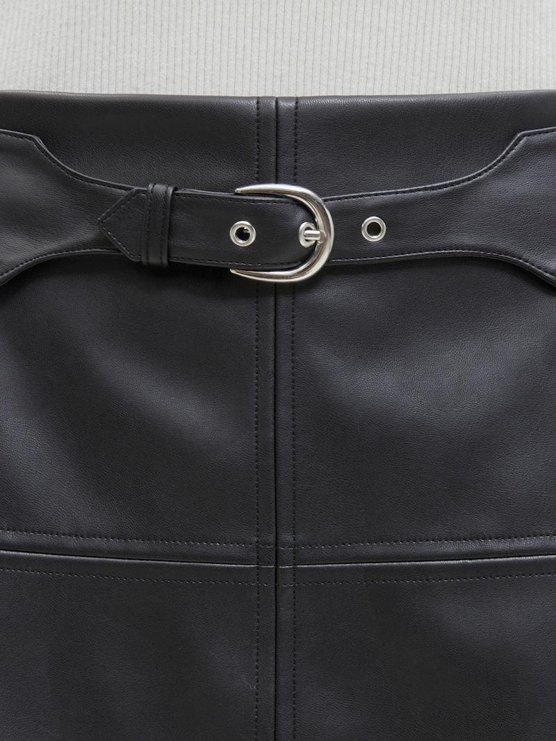 Sinned X About You Falda 'Blake' EDITED En Negro