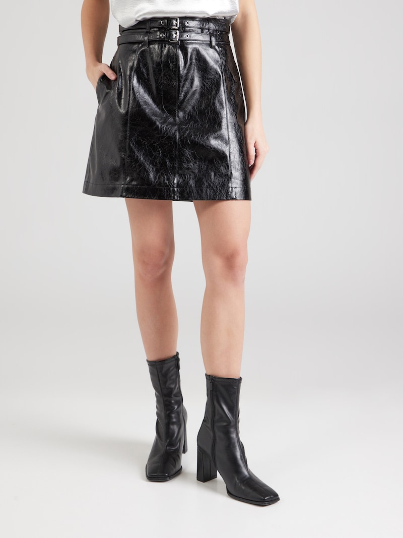 Sinned X About You Falda 'C_Vashy' BOSS En Negro