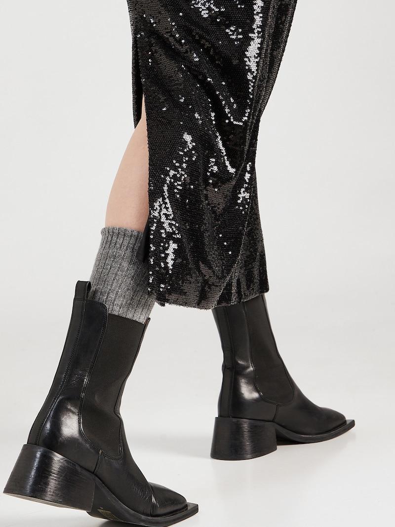 Sinned X About You Falda GAP En Negro