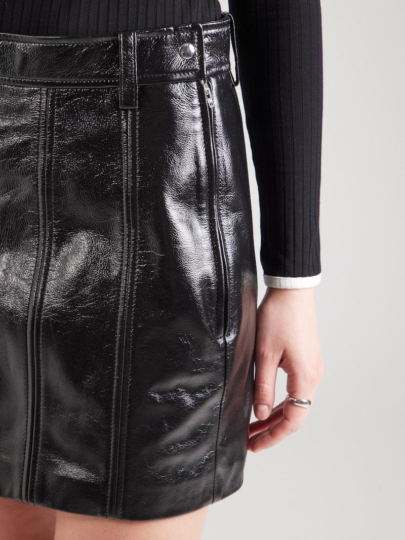 Sinned X About You Falda IRO En Negro