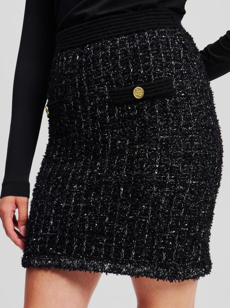 Sinned X About You Falda Karl Lagerfeld En Negro