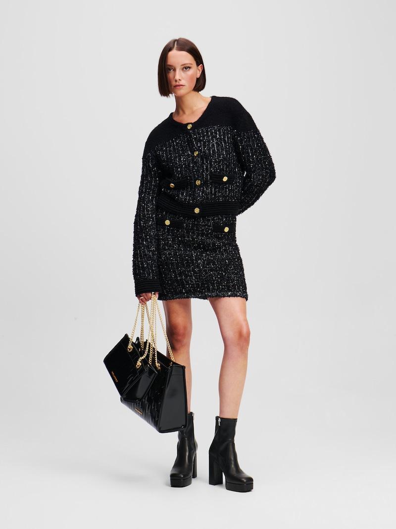 Sinned X About You Falda Karl Lagerfeld En Negro