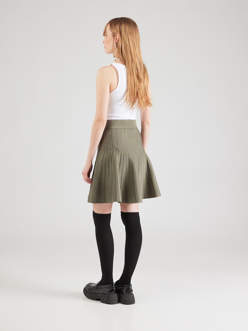 Sinned X About You Falda 'MIRAGE' GUESS En Oliva