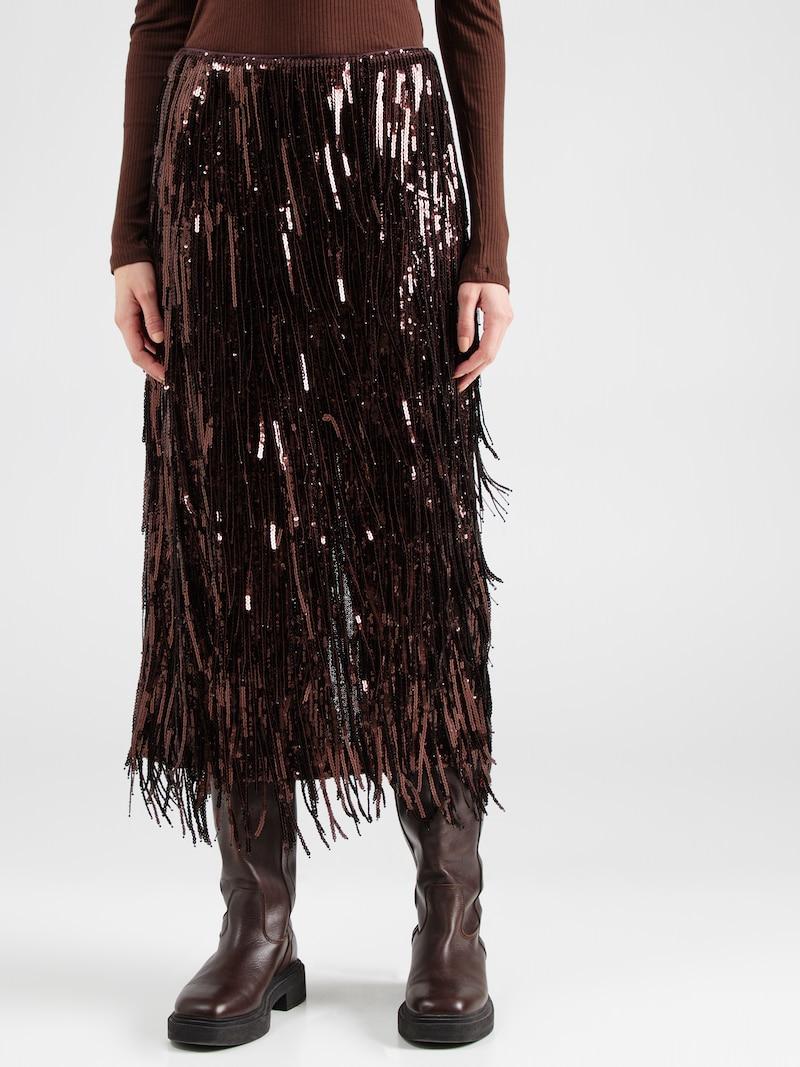 Sinned X About You Falda & Other Stories En Marrón