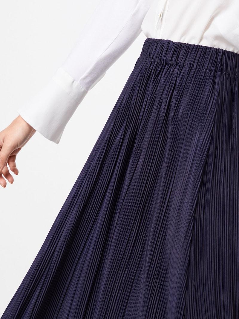 Sinned X About You Falda Samsøe Samsøe En Navy