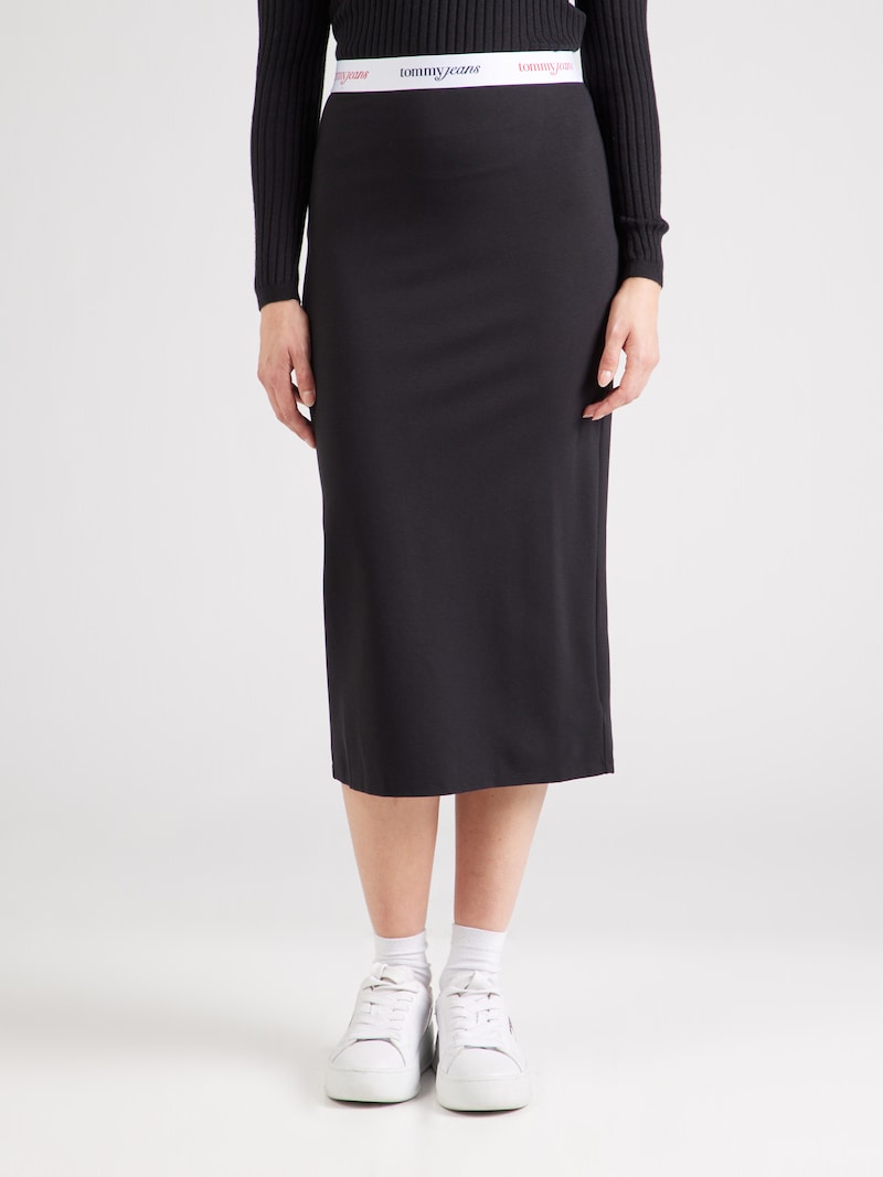 Sinned X About You Falda Tommy Jeans En Negro