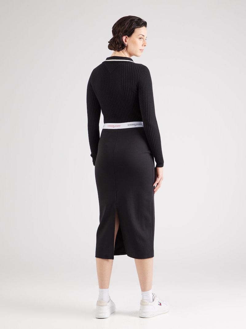 Sinned X About You Falda Tommy Jeans En Negro