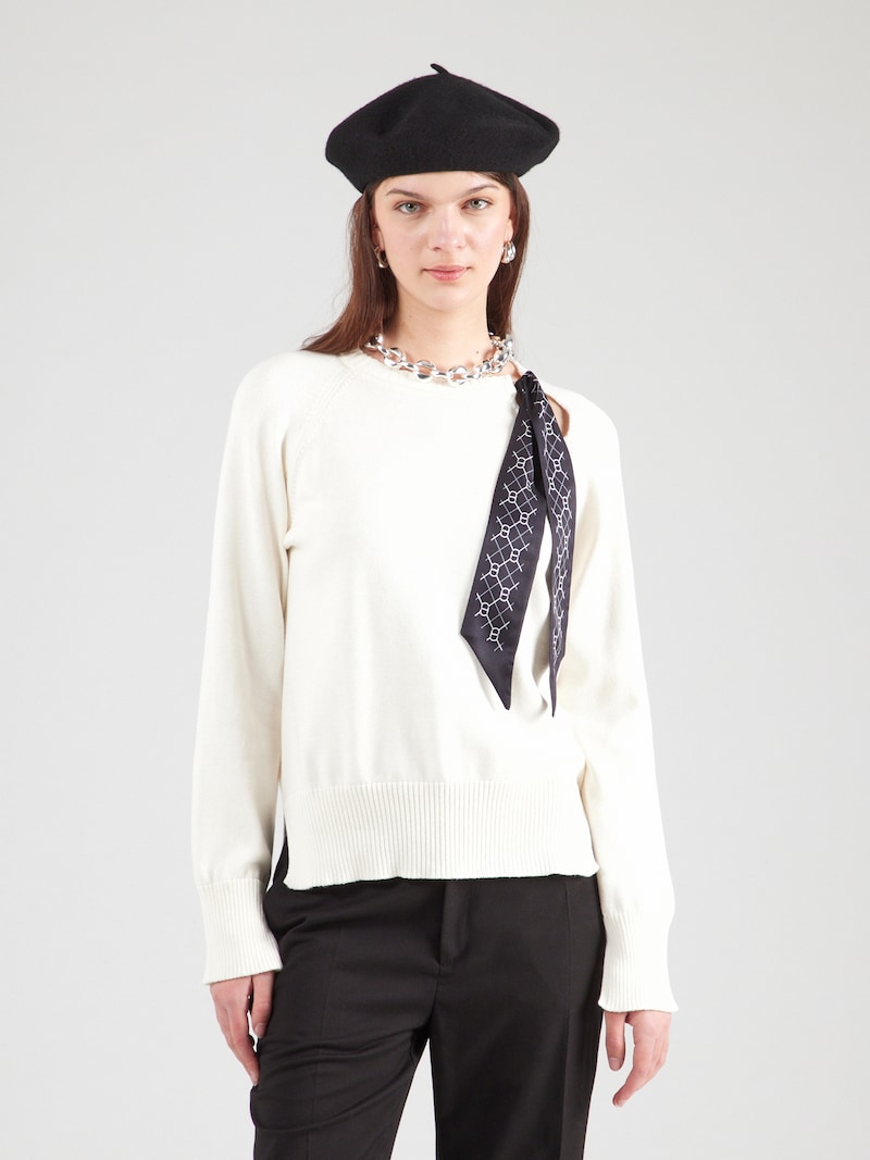 Sinned X About You Jersey 'MAGLIA' Twinset En Blanco