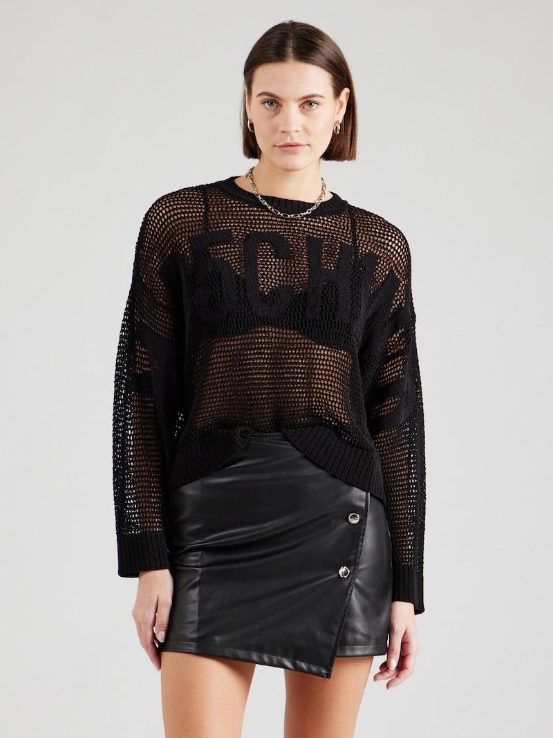 Sinned X About You Jersey Moschino Jeans En Negro