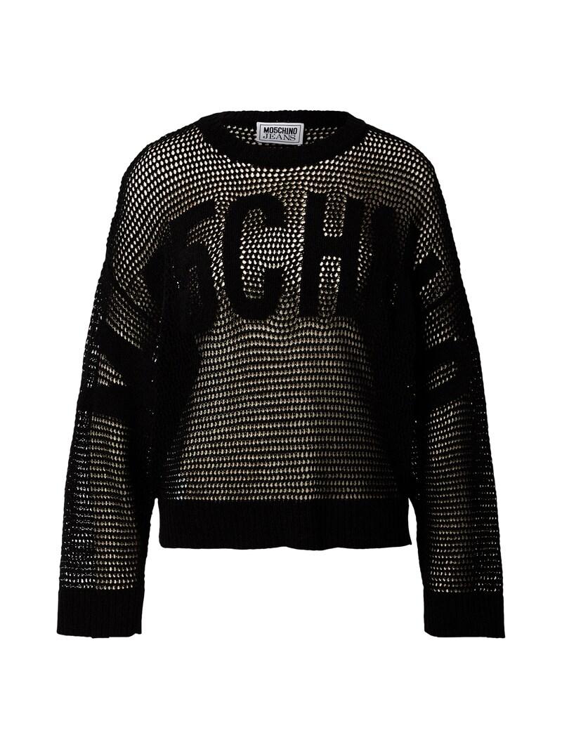 Sinned X About You Jersey Moschino Jeans En Negro