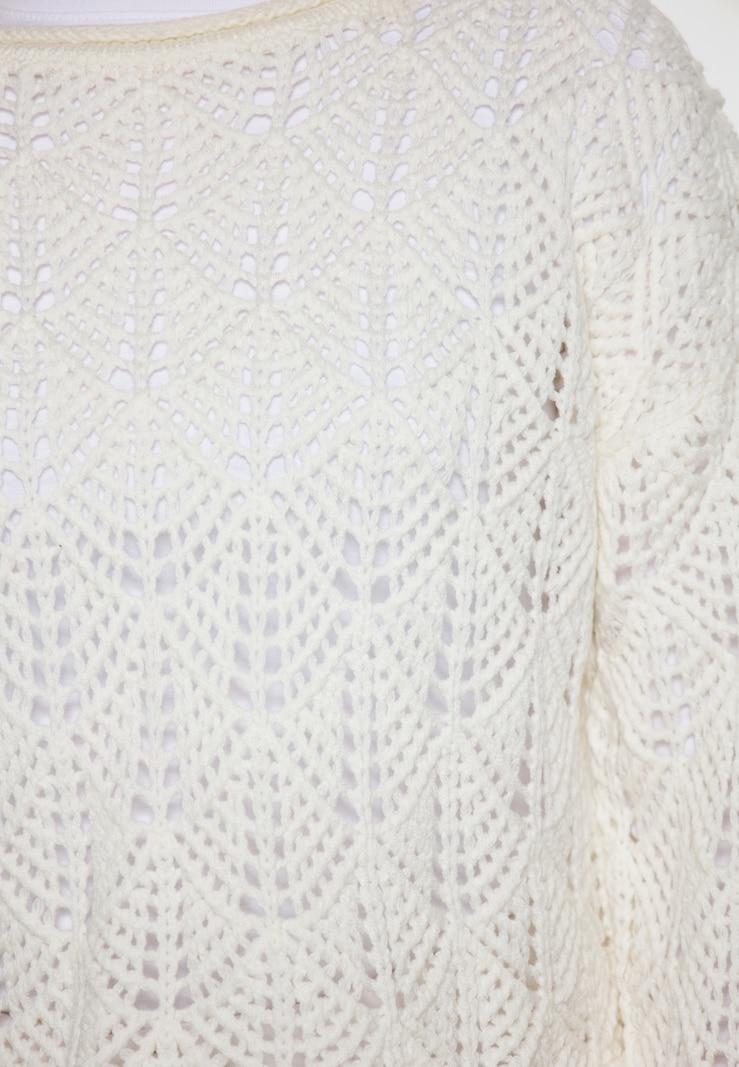 Sinned X About You Jersey Swirly En Blanco