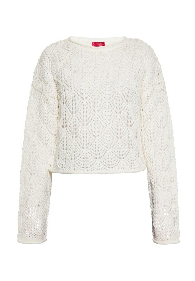 sinned x about you Jersey swirly en Blanco