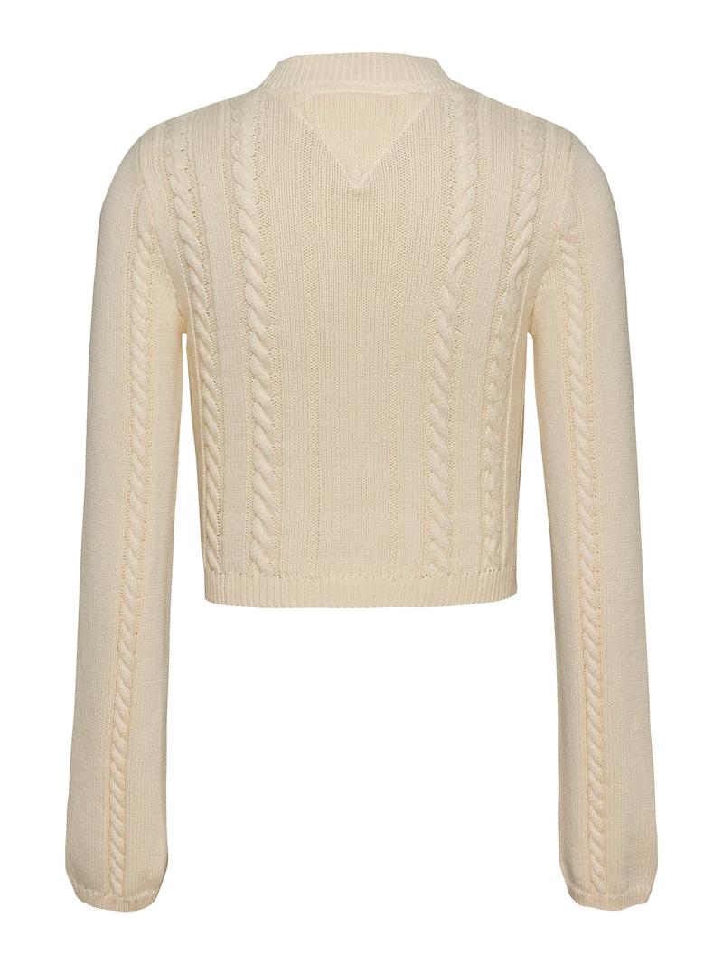 Sinned X About You Jersey Tommy Jeans En Crema