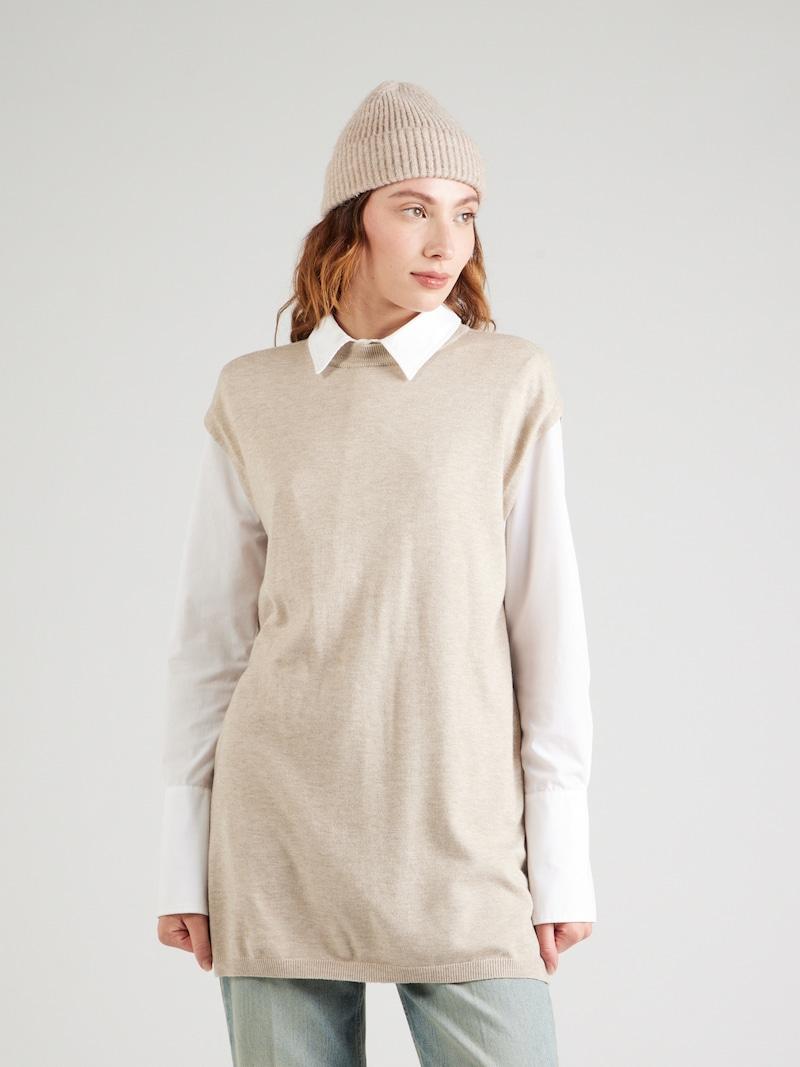 Sinned X About You Jersey 'VICOMFY' VILA En Beige