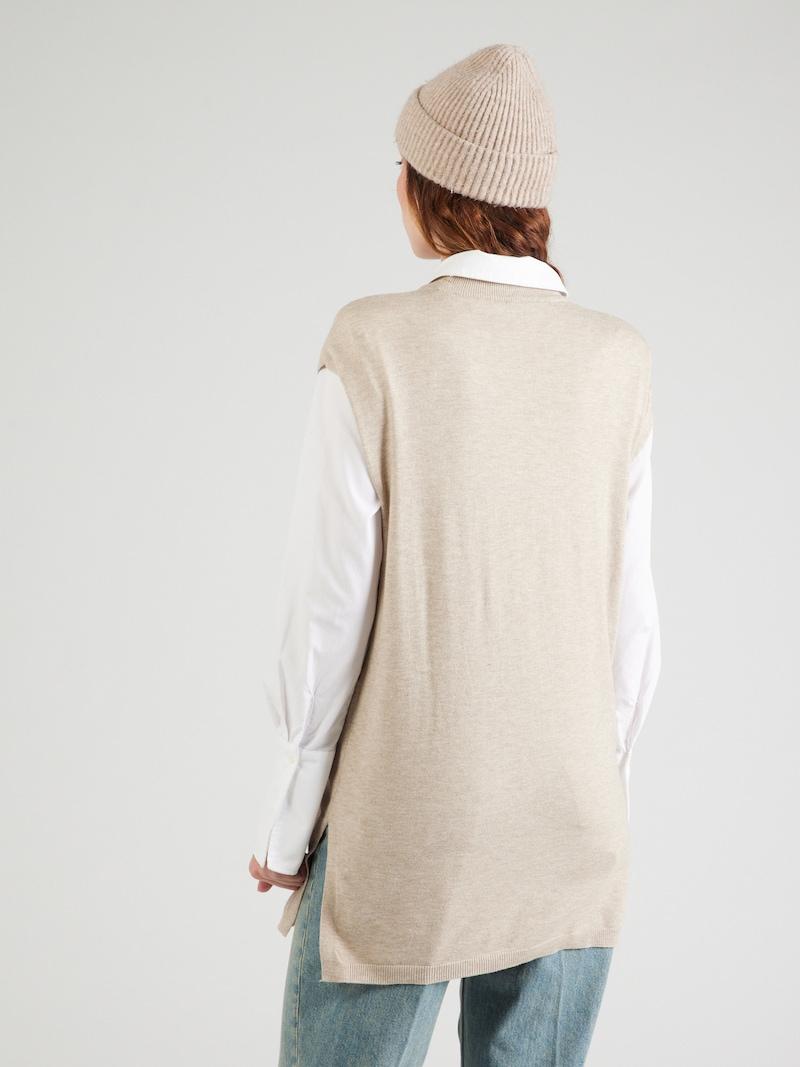 Sinned X About You Jersey 'VICOMFY' VILA En Beige