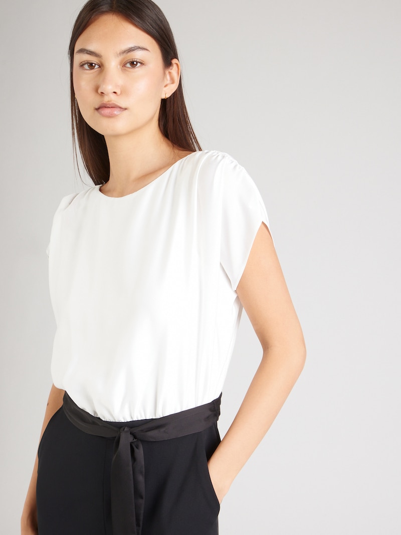 Sinned X About You Jumpsuit SWING En Negro Blanco