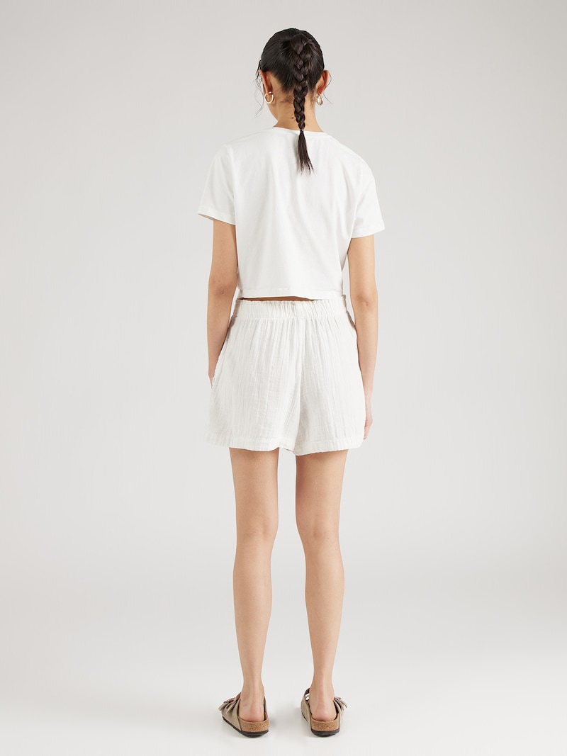 Sinned X About You Loosefit Pantalón GAP En Blanco