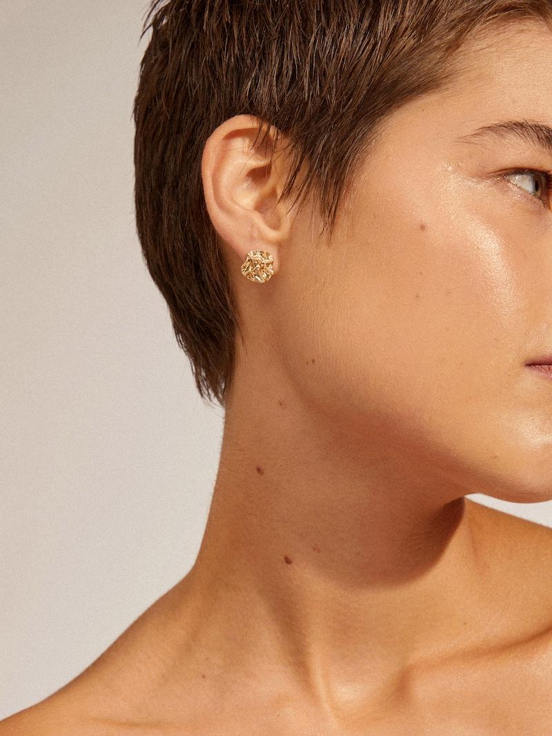 Sinned X About You Pendientes Pilgrim En Oro