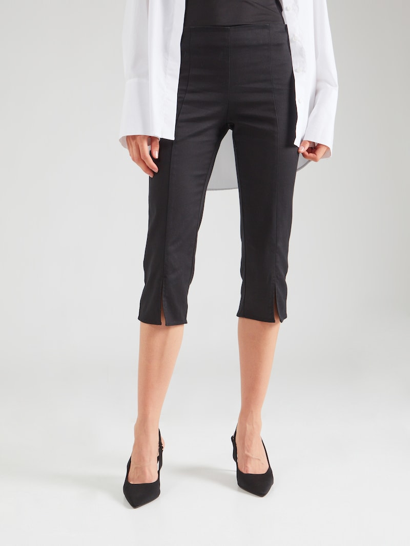 Sinned X About You Regular Pantalón Monki En Negro