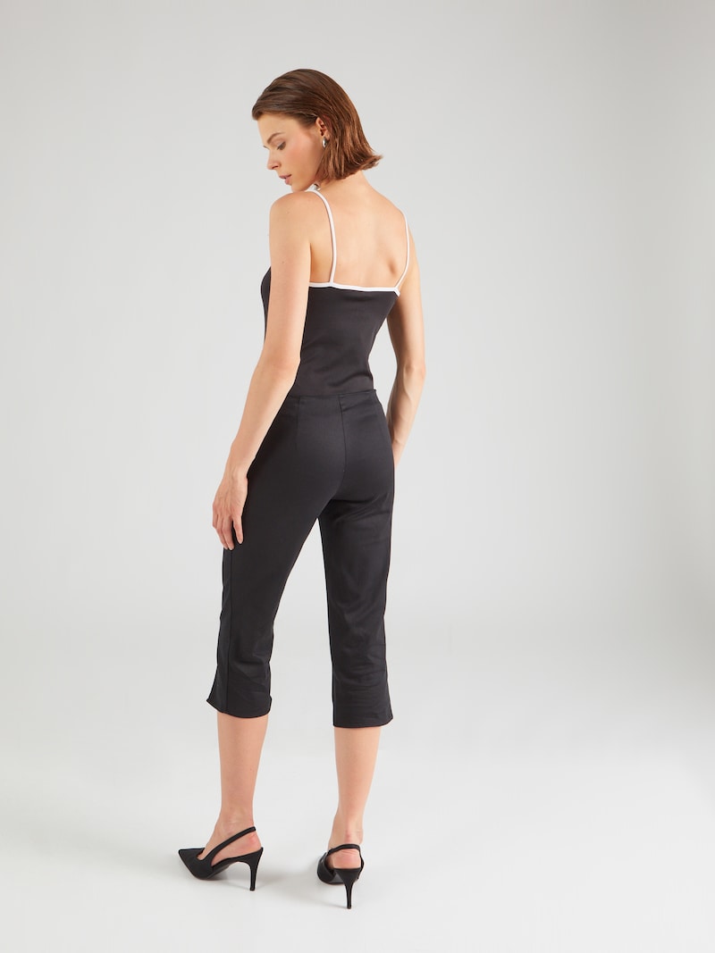 Sinned X About You Regular Pantalón Monki En Negro