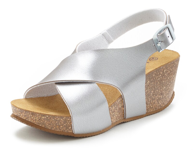 sinned x about you Sandalias LASCANA en Plata