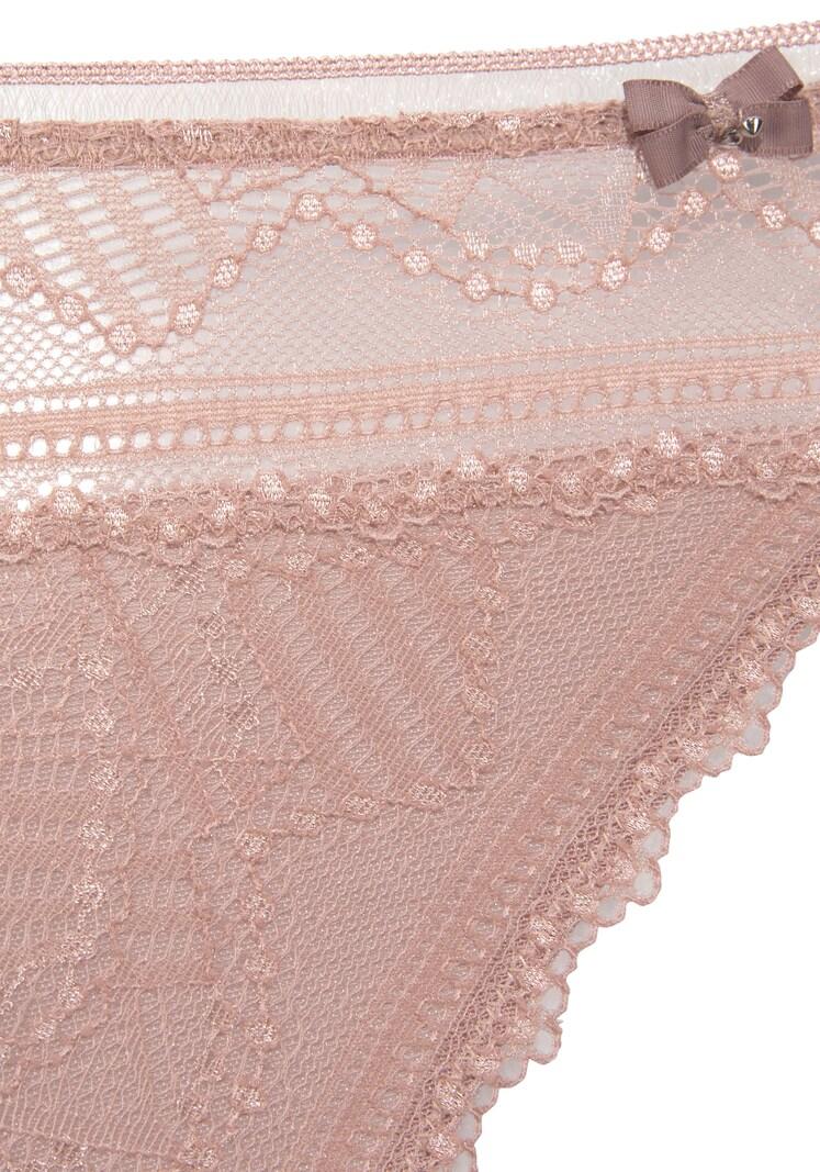 Sinned X About You Tanga LASCANA En Altrosa