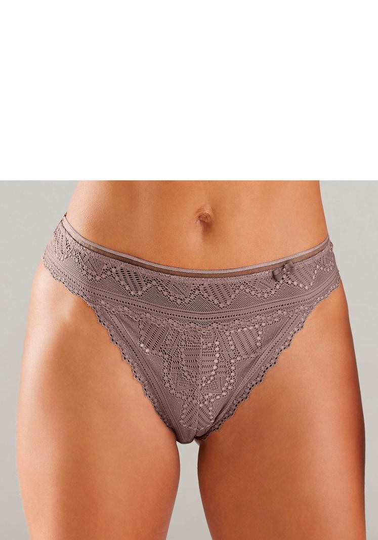 Sinned X About You Tanga LASCANA En Altrosa