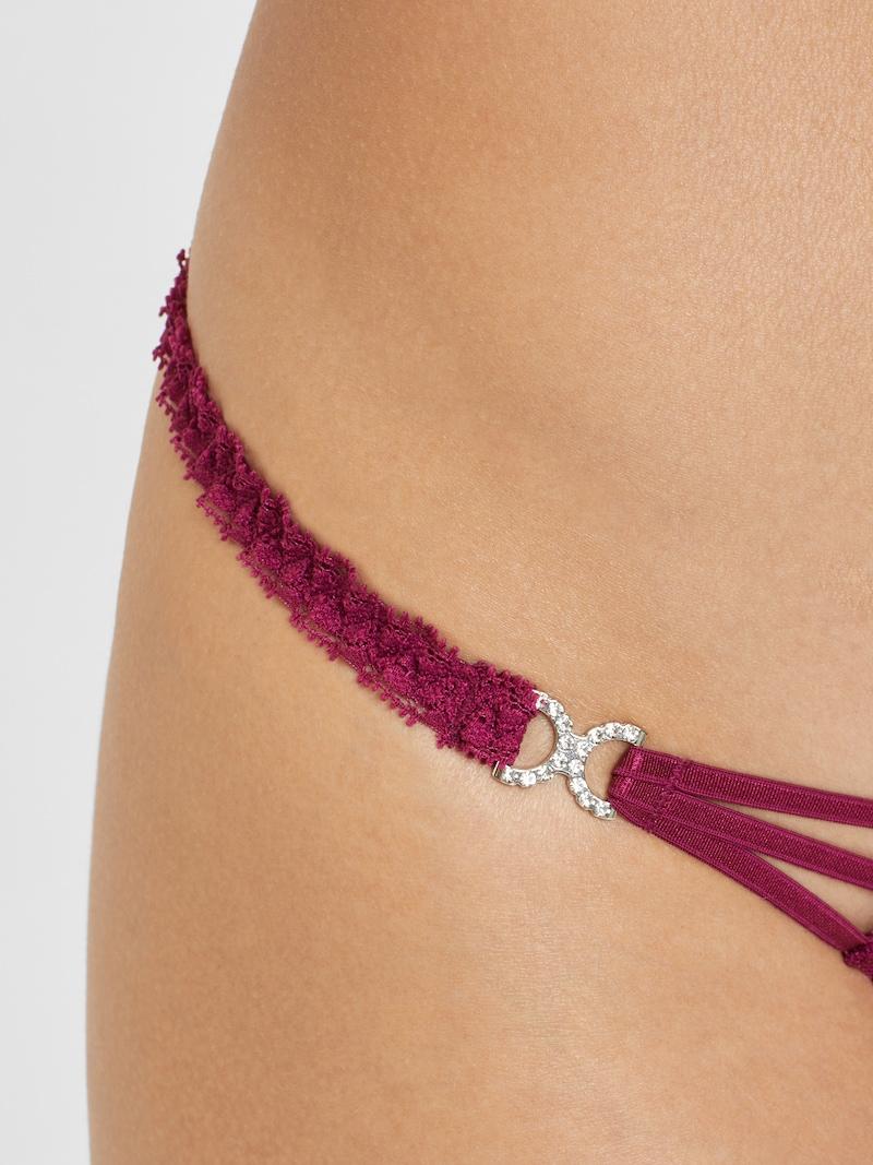 Sinned X About You Tanga LASCANA En Berenjena