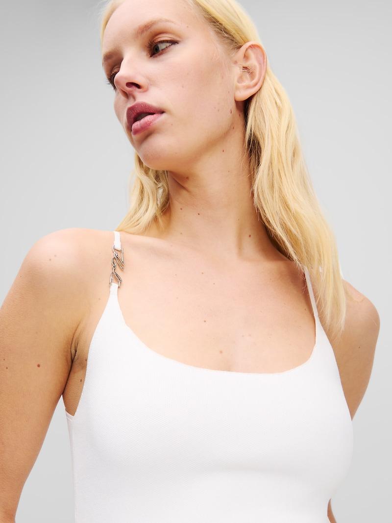 Sinned X About You Top Karl Lagerfeld En Blanco