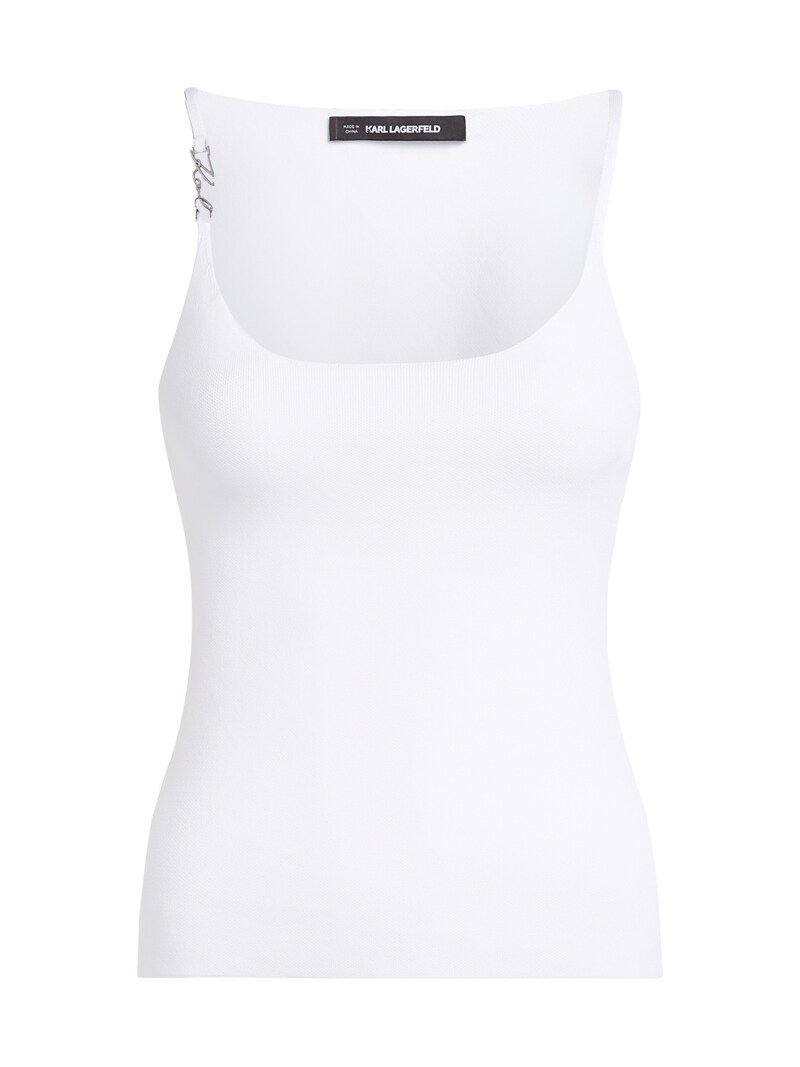 sinned x about you Top Karl Lagerfeld en Blanco