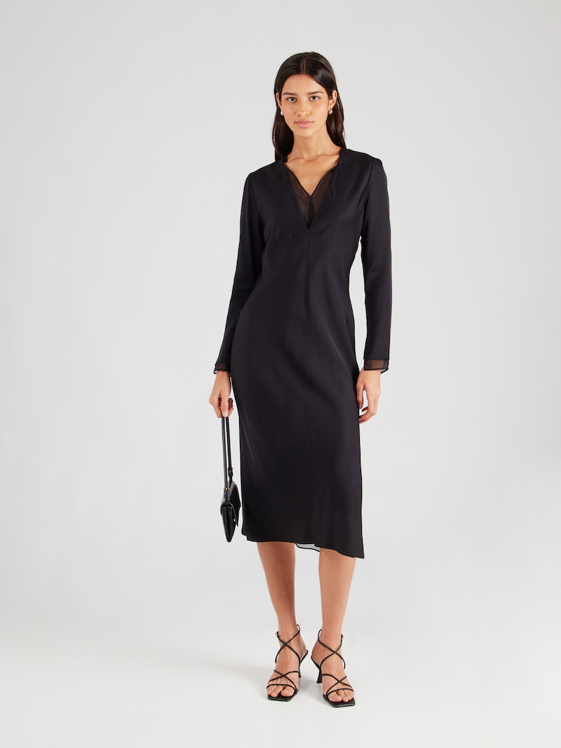 Sinned X About You Vestido Calvin Klein En Negro