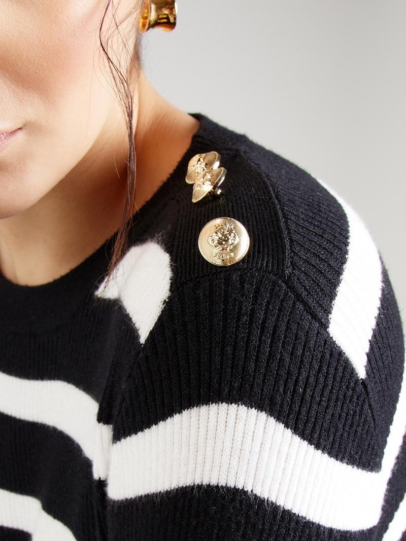 Sinned X About You Vestido De Punto VILA En Negro