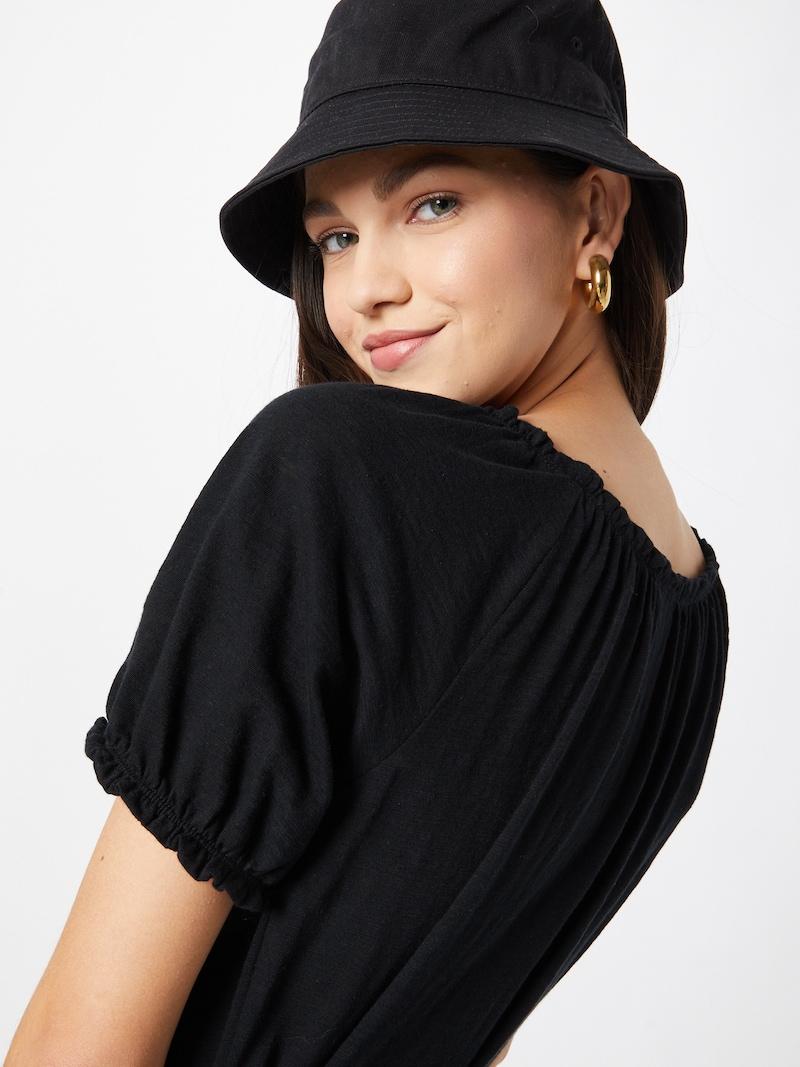 Sinned X About You Vestido 'FOREVER' GAP En Negro