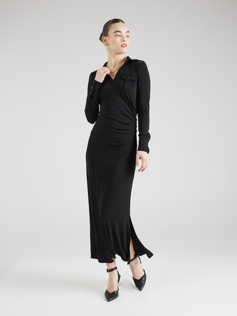 Sinned X About You Vestido Karen Millen En Negro