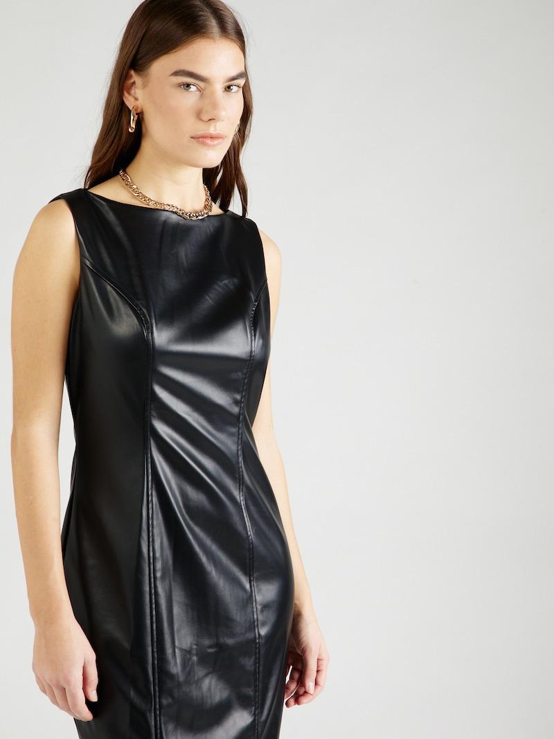 Sinned X About You Vestido Karen Millen En Negro
