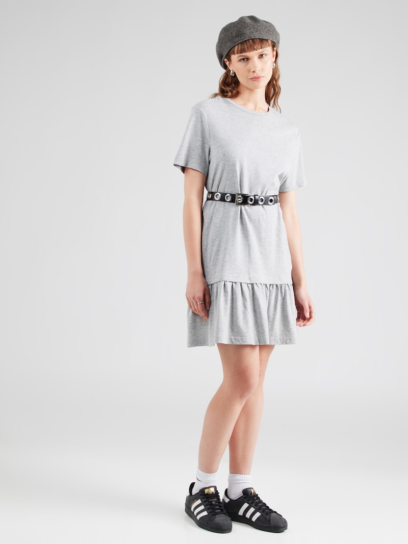 Sinned X About You Vestido Monki En Gris Moteado