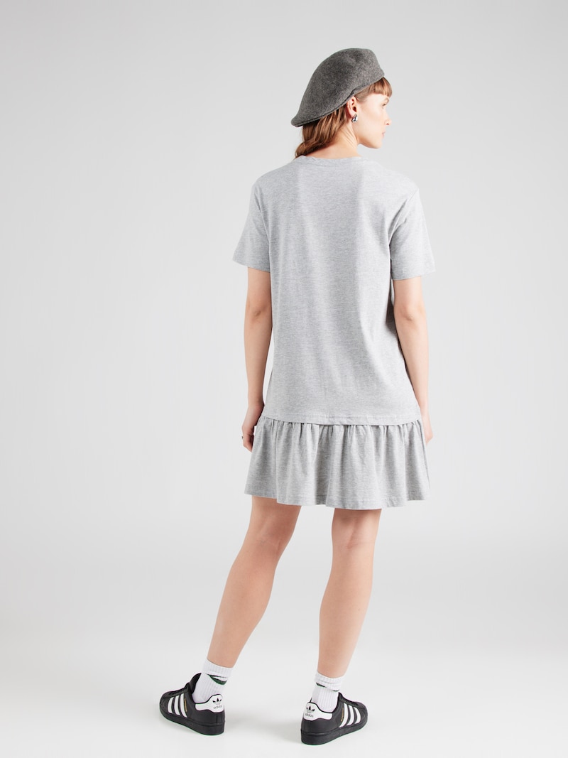 Sinned X About You Vestido Monki En Gris Moteado