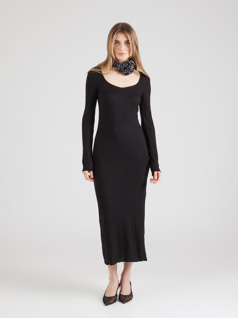 Sinned X About You Vestido 'PCIRIS' PIECES En Negro